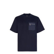 펜디 네이비 저지 티셔츠