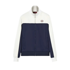 구찌 테크니컬 저지 지퍼 자켓