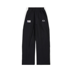 발렌시아가 Nba 콜라보레이션 오버사이즈 스웨트팬츠 블랙/화이트