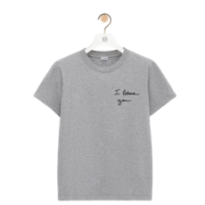 로에베 레귤러 핏 티셔츠 - 코튼