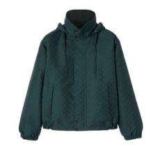 구찌 리버시블 립스톱 지퍼 재킷