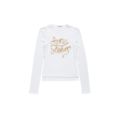 아크네 스튜디오 레이어드 로고 티셔츠