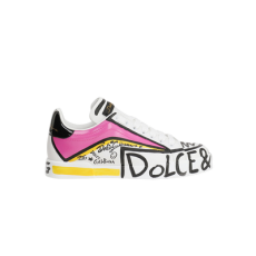 돌체앤가바나 리미티드 포르토피노 핑크 스니커즈