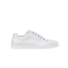 펜디 로고 크로스 밴드 화이트 스니커즈 슬립온