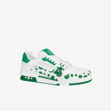 루이비통 LV x YK 트레이너 그린 스니커즈