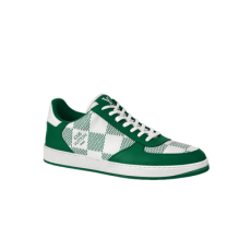 루이비통 리볼리 체크 그린 로우탑 스니커즈