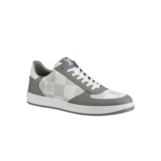 루이비통 리볼리 체크 그레이 로우탑 스니커즈