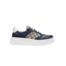 구찌 GG 슈프림 캔버스 네이비 스니커즈