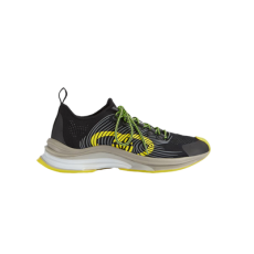 구찌 GG 테크니컬 패브릭 블랙/옐로우 런 스니커즈