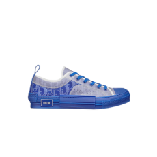 디올 B23 로우탑 오블리크 캔버스 블루 스니커즈