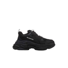 발렌시아가 트리플S 올블랙 스니커즈