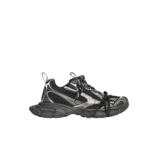 발렌시아가 폴리우레탄 트레이너 블랙 & 화이트 메쉬