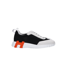 에르메스 바운싱 스니커즈 고트스킨 느와르 블랑