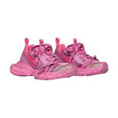발렌시아가 3XL 핑크 메쉬 스니커즈