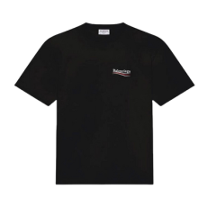 발렌시아가 폴리티컬 라지 핏 티셔츠