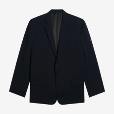 발렌시아가 플루이드 비스코스 가바딘 워시드 자켓