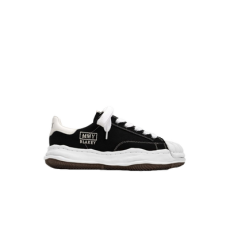 메종 미하라 야스히로 블레이키 OG 솔 컨버스 로우 탑 블랙 스니커즈