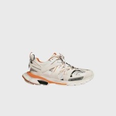 발렌시아가 트랙 트레이너 화이트/오렌지 스니커즈