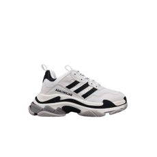 발렌시아가 X 아디다스 트리플 S 화이트 스니커즈